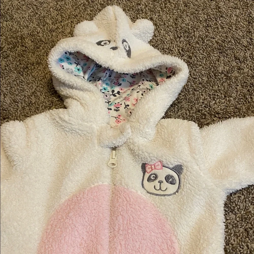 Baby Girl Winter Suit Bundle Bunting 0-3 and 0-6 Month
